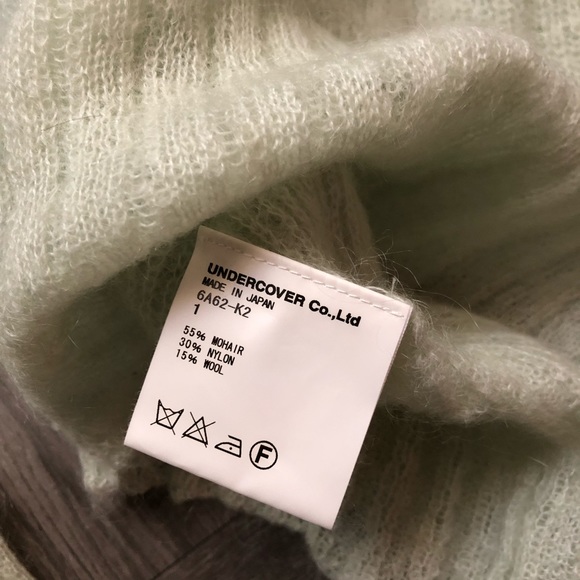 ❗️SOLD❗️undercover Mohair wool turtleneck sweater - Picture 4 of 5